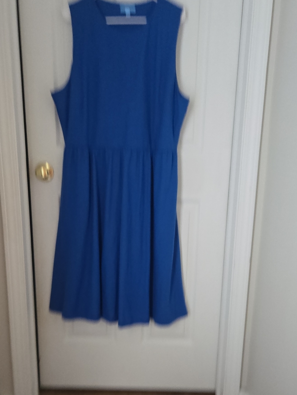 Draper James Blue Knit Dress
